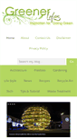 Mobile Screenshot of greenerlifes.com